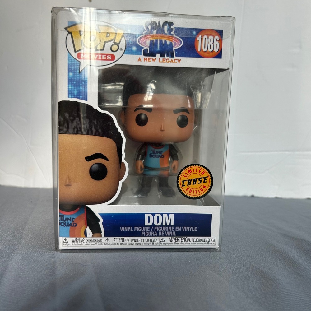 Funko Pop Movies Space Jam A New Legacy Dom Chase Edition 1086 Vinyl Figure